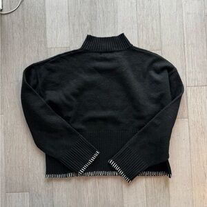 Black Turtleneck Sweater